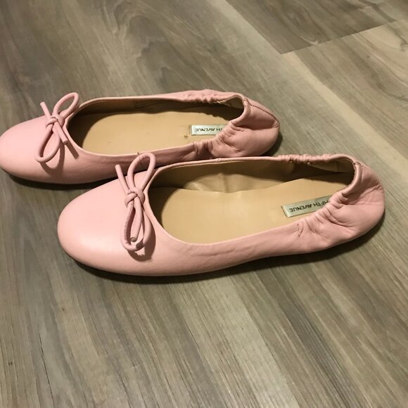 Saks Fifth Avenue Ladies Ballerina Flat Shoes Size 7.5 - Picture 5 of 6